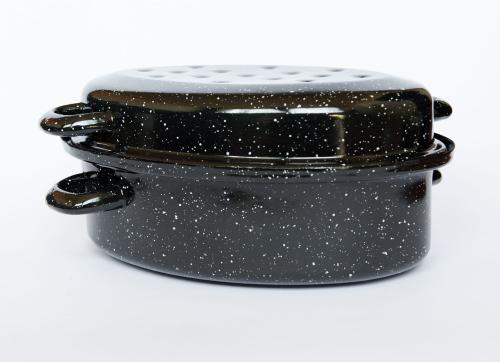 ELO POL Brytfanna emaliowana owalna 10 l