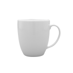 LUBIANA FILIP Kubek Do Kawy Herbaty Porcelanowy Biały Ceramiczny 380 ml