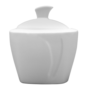 LUBIANA Cukiernica Porcelanowa Z Pokrywką 200 ml CELEBRATION Biała