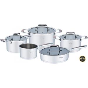 Komplet garnków nierdzewnych 9 elementów 7229 Klausberg