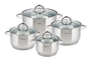 Komplet garnków 4 szt./8 el Kinghoff