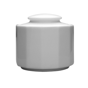 LUBIANA Cukiernica Porcelanowa Z Pokrywką 200 ml MERKURY Biała