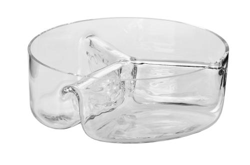 KROSNO Salaterka trójdzielna SERVO LINE 24 cm