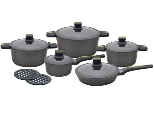 Komplet garnków z powłoką nieprzywierającą 12 el. Klausberg