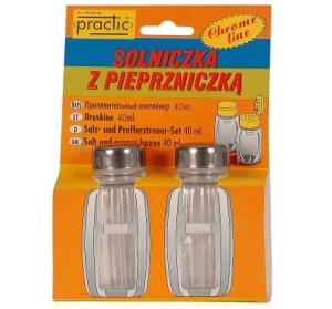 Komplet solniczki z pieprzniczką Cgrom Practic