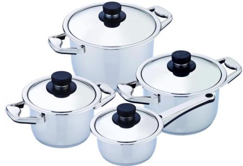 Zestaw garnków Europe z pokrywami 4 szt./8 el Zest for Life