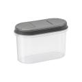 Pojemnik z dozownikiem na artykuły sypkie 1,1 l Szary PLAST TEAM