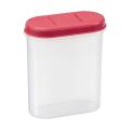 Pojemnik z dozownikiem na artykuły sypkie 2,2 l Czerwony PLAST TEAM