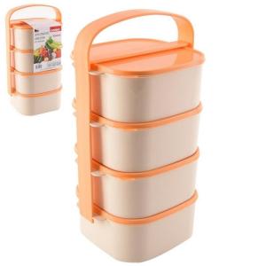 MENAŻKA OBIADOWA PLASTIKOWA LUNCHBOX POJEMNIK