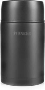 Termos obiadowy PIONEER 1 litr czarny - GRUNWERG