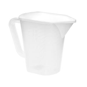 Dzbanek z miarką i pokrywką 1 L Plast Team