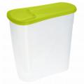 Pojemnik z dozownikiem na płatki i art. sypkie Zielony Plast Team