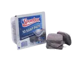 Czyścik metalowy, nasączony Soap Pads 10 szt. SPONTEX
