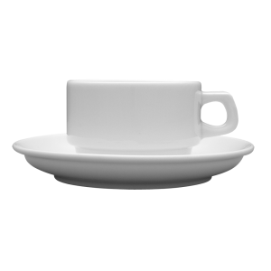 LUBIANA KASZUB/HEL Filiżanka Do Kawy Herbaty Porcelana Biała Espresso 90 ml