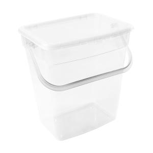 Pojemnik na proszek 6 L Transparentny Plast Team