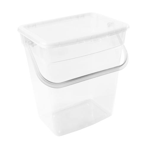 Pojemnik na proszek 6 L transparentny PLAST TEAM