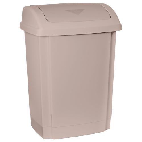 Kosz 25 L Cappuccino Swing PLAST TEAM