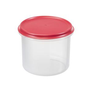 Pojemnik na żywność 2 L Okrągły Margerit Czerwony  Plast Team 