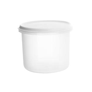 Pojemnik na żywność 1 L Okrągły Margerit Biały Plast Team