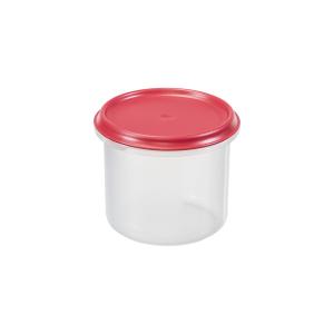 Pojemnik na żywność 0,5 L Okrągły Margerit Czerwony Plast Team