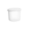 Pojemnik na żywność 0,5 L Okrągły Margerit Biały PLAST TEAM