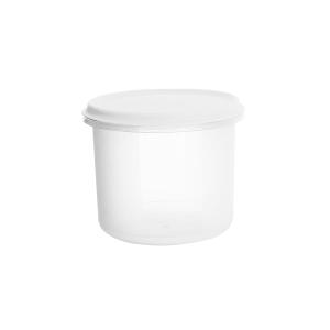 Pojemnik na żywność 0,5 L Okrągły Margerit Biały Plast Team