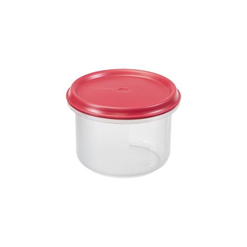 Pojemnik na żywność 250 ml Okrągły Margerit Czerwony PLAST TEAM