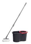 Mop obrotowy z wiadrem 16 L Quantum Black Edition Proof 