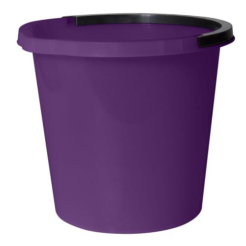 Wiadro z wylewką 10 l Atlanta Fioletowe Plast Team
