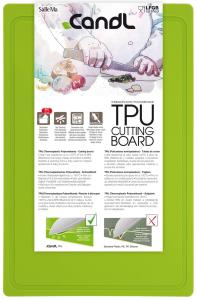 Mata kuchenna do krojenia 38x25 zielona - CandL