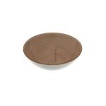 LUBIANA BOSS Talerz Obiadowy Głęboki Do Zupy 1 Szt. 18 cm Kolory Ziemi Brąz