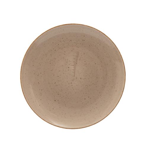 Talerz płytki 27 cm Kolory ziemi Beżowy Lubiana