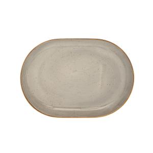 Półmisek owalny Boss Kolory ziemi Siwy Lubiana 33 cm