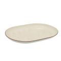 Półmisek owalny 33 cm Kolory ziemi Budyń Lubiana