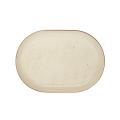 Półmisek owalny 33 cm Kolory ziemi Budyń Lubiana