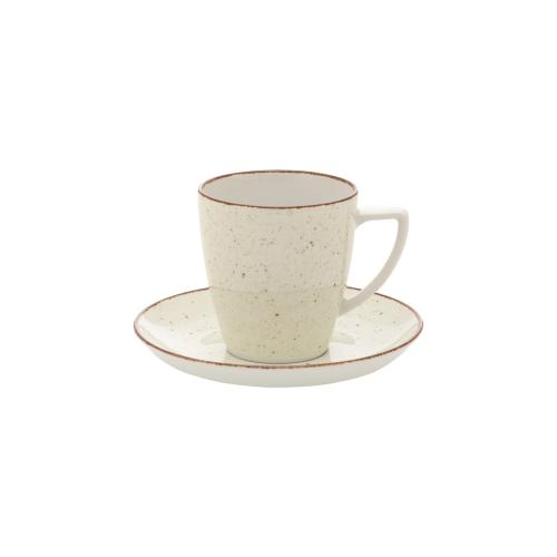 Filiżanka ze spodkiem 200 ml/14 cm Kolory ziemi Budyń Lubiana