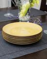Talerz płytki 27 cm Kolory ziemi Żółty Lubiana