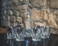 Komplet do whisky karafka 850 ml + 6 szklanek 340 ml Quadro Bohemia