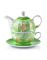 Dzbanek z filiżanką 460 ml Tea for One  Clarisa Green Mondex