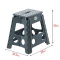Taboret składany 40 cm Szary EasyForm