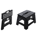 Taboret składany 22,5 cm Czarny EasyForm