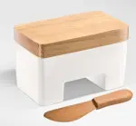 Inteligentna maselniczka z nożykiem Biały Practic