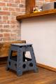 Taboret składany 40 cm Szary EasyForm