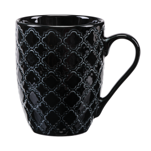 Kubek Marrakesz Czarny Lubiana 350 ml