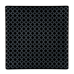 LUBIANA MARRAKESZ Talerz Deserowy Płytki 1 Szt. 20,5 cm K80E CZARNY