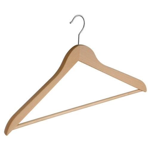 Wieszak tradycyjny z poprzeczką Drewno bukowe Forest