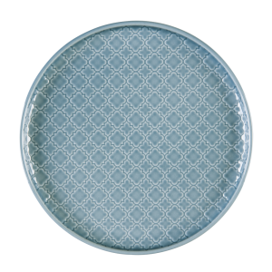 Talerz deserowy Marrakesz Niebieski Lubiana 20 cm