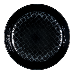 LUBIANA MARRAKESZ Talerz Obiadowy Głęboki Do Zupy 1 Szt. 20 cm K80E CZARNY