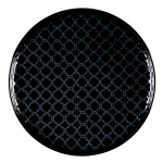 Talerz deserowy Marrakesz Czarny Lubiana 20 cm