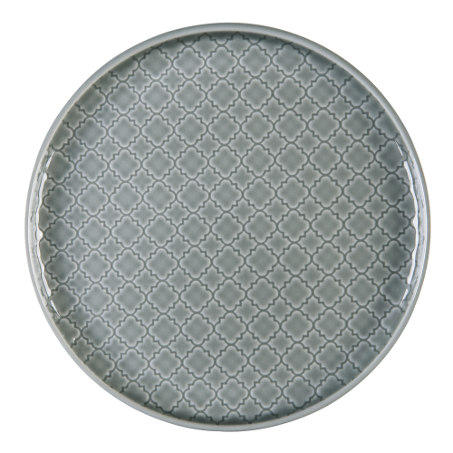 Talerz deserowy 20 cm Marrakesz Szary K10E Lubiana